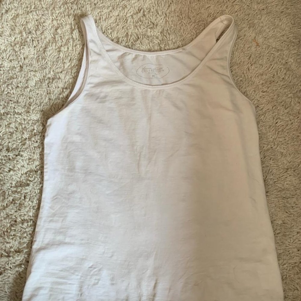 White tank top